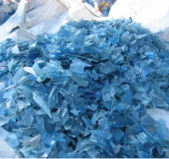 Blue Pc Water Bottle Regrind 99.99% Pure